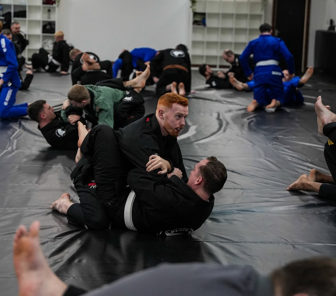 Judo and BJJ training at Black Dog BJJ Wigan — class 1
